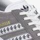 pánske tenisky (obuv) ADIDAS GAZELLE  fu9663 farba sivá