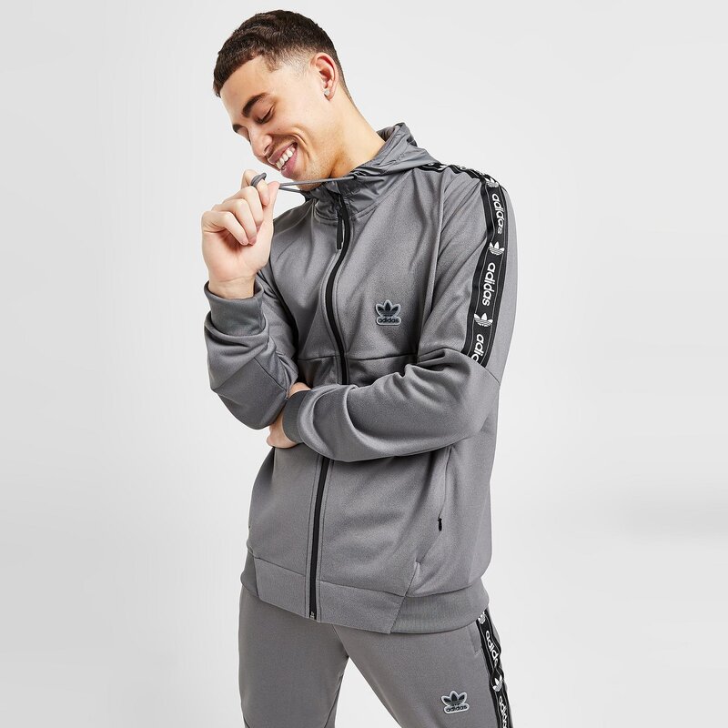 ADIDAS MIKINA EDGE FZ GREY 4 SWEATSHIRT