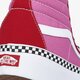 dámske tenisky (obuv) VANS UA SK8-HI PLATFORM 2.0 vn0a3tknwvx1 farba červená