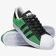 pánske tenisky (obuv) ADIDAS SUPERSTAR  fw7844 farba zelená