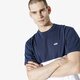 pánske tričko VANS TRIČKO SS MN COLORBLOCK TEE NVY/WHT vn0a3czd5s21 farba tmavomodrá
