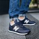 pánske tenisky (obuv) NEW BALANCE ML574LPN ml574lpn farba tmavomodrá