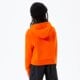 detská mikina JORDAN MIKINA S KAPUCŇOU JDG JUMPMAN CREW GIRL 45a858-n1y farba oranžová