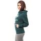 dámska mikina NIKE MIKINA RU FLY PO FUNNEL HOODY 646521374 farba zelená