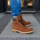 pánska vychádzková obuv TIMBERLAND PREMIUM 6 INCH BOOT  a1lxu farba hnedá