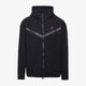 pánska mikina NIKE MIKINA S KAPUCŇOU NSW TECH FLC HOOD cu4489-010 farba čierna