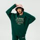 dámska mikina ADIDAS MIKINA CREW hl0046 farba zelená