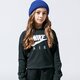 detská mikina NIKE MIKINA S KAPUCŇOU AIR cj7413-010 farba čierna