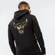 pánska mikina NEW ERA MIKINA S KAPUCŇOU METALLIC HOODY BULLS CHICAGO BULLS 12590872 farba čierna