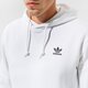 pánska mikina ADIDAS TREFOIL ESSENTIAL HOODIE  h34649 farba biela