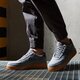 pánske tenisky (obuv) NIKE AIR FORCE 1 '07 LV8 STYLE aq0117-001 farba sivá