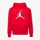 detská mikina JORDAN MIKINA S KAPUCŇOU JUMPMAN PULLOVER BOY 95b910-r78 farba červená