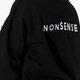dámska mikina CONFRONT MIKINA NONSENSE HOODY cf19bld02002 farba čierna