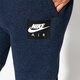 pánske nohavice NIKE NOHAVICE  M NSW PANT FLC NIKE AIR 928637-473 farba tmavomodrá