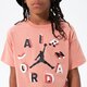 detské tričko JORDAN TRIČKO AIR JORDAN ROUND UP TEE GIRL 45b536-r1o farba ružová