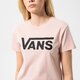 dámske tričko VANS TRIČKO WM FLYING V CREW TEE vn0a3up4yrr1 farba ružová
