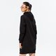 dámske šaty PUMA ŠATY ESS LOGO HOODED DRESS FL 671988 01 farba čierna