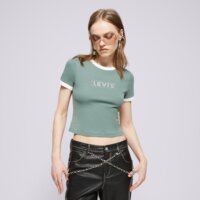 LEVI'S TRIČKO GRAPHIC RINGER MINI TEE GREENS