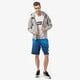pánska mikina NIKE MIKINA AW77 FZ HOODY 598759063 farba sivá