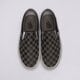dámske tenisky (obuv) VANS CLASSIC SLIP-ON BLACK/PEWTER CHECKERBOARD vn000eyebpj1 farba čierna