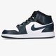 detské tenisky (obuv) AIR JORDAN 1 MID  554725-411 farba fialová