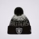 pánska čiapka NEW ERA NFL LAS VEGAS RAIDERS POM BEANIE HAT OAKLAND RAIDERS 12122720 farba čierna