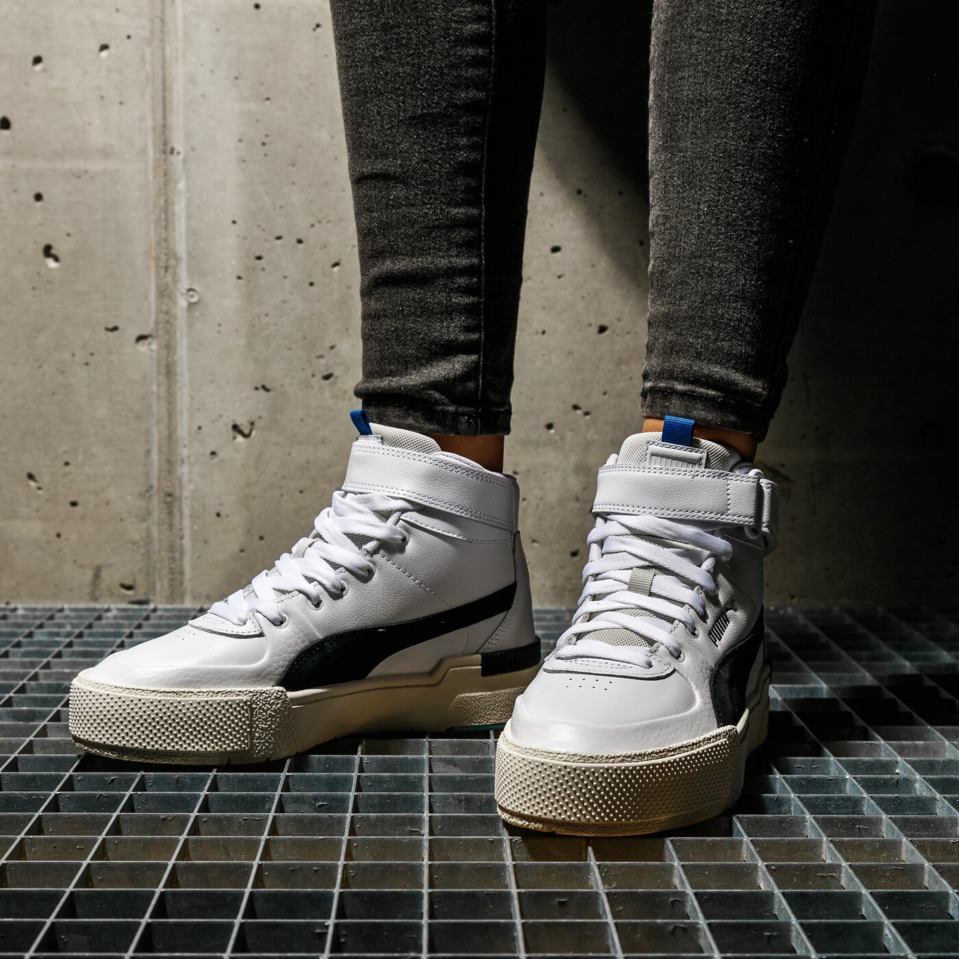 PUMA CALI SPORT TOP CONTACT WN'S 37411001 | farba BIELA | Módne Tenisky.  Ženy Obuv ✪ eshop Sizeer.sk ✪
