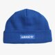 detská čiapka ADIDAS ČIAPKA ZIMNÁ WOVEN LOGO BEANIE BEANIE BEANIE ab2955 farba modrá