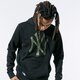 pánska mikina NEW ERA MIKINA S KAPUCŇOU MLB HOODY NYY NEW YORK YANKEES BLK 12123928 farba čierna