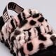 dámske sandále UGG FLUFF YEAH ANIMALI 1127073-pink scallop farba ružová