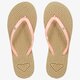 dámske šľapky ROXY SOUTH BEACH II arjl100685phs farba béžová