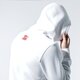 pánska mikina REEBOK MIKINA S KAPUCŇOU TJ HOODY 3 gk9160 farba biela