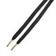 starostlivosť o dámsku obuv MR. LACY ŠNÚRKY FLATTIES MT BLACK 2000060004336 farba čierna