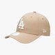 detská šiltovka NEW ERA ČIAPKA W LEAGUE ESSENTIAL LA DODGERS CAM 80489298 farba béžová