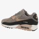 dámske tenisky (obuv) NIKE WMNS AIR MAX 90 LTHR 768887201 farba sivá
