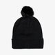 detská čiapka CONVERSE ČIAPKA ZIMNÁ FUR POM KNIT 562414 farba čierna