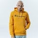 pánska mikina CHAMPION MIKINA S KAPUCŇOU HOODED SWEATSHIRT 214743os033 farba horčicová