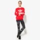 dámska mikina ADIDAS MIKINA CREW SWEATER ay8118 farba červená