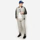 pánska mikina NEW ERA MIKINA ESS FT VARSITY JKT 11208633 farba sivá
