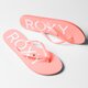 dámske šľapky ROXY SANDY arjl100438pw0 farba oranžová