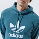 pánska mikina ADIDAS MIKINA S KAPUCŇOU TREFOIL HOODIE gn3461 farba modrá