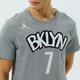 pánske tričko NIKE TRIČKO NETS STATEMENT EDITION NBA cv9962-064 farba sivá