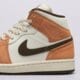 dámske tenisky (obuv) JORDAN WMNS 1 MID EDG  iq0306-133 farba béžová