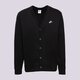 pánska mikina NIKE SVETER M NK CLUB FAIRWAY CARDIGAN fn3898-010 farba čierna