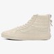 dámske tenisky (obuv) VANS SK8-HI SLIM ZIP D va348slqc farba béžová