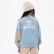 detská mikina ADIDAS MIKINA TRACK TOP GIRL hl6875 farba modrá