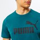 pánske tričko PUMA TRIČKO ESS LOGO TEE (S) 586667 20 farba zelená