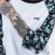 dámske tričko VANS TRIČKO WM CALIFAS WHITE/CALIFAS BLACK vn0a53pzzfk1 farba biela