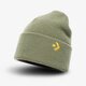 detská čiapka CONVERSE ČIAPKA ZIMNÁ CORE BEANIE 10017297-a03 farba zelená