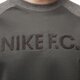 pánska mikina NIKE MIKINA FC AW77 LS CREW 687933071 farba sivá